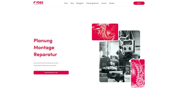 Website und Branding für den Braunschweiger Großhandel FDBS